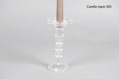 Bild von Kerzenständer, Comtesse Ø9.4x H19cm, glas